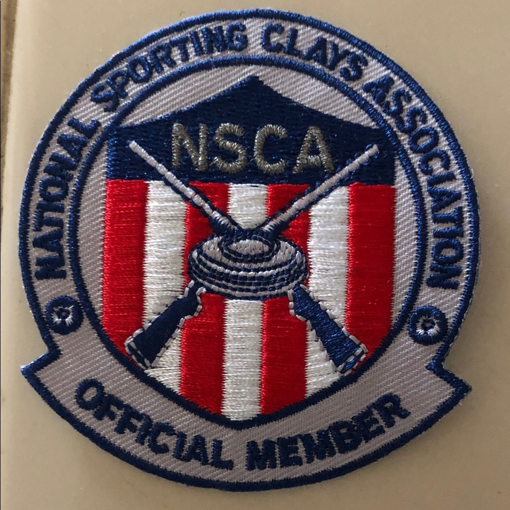 NWOT national sporting clays assoc patch